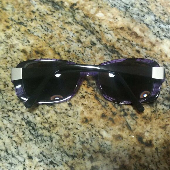 Aztec AZ 1012 BK/PL Sunglasses Frames 55[]16-135MM Black Purple main image 10